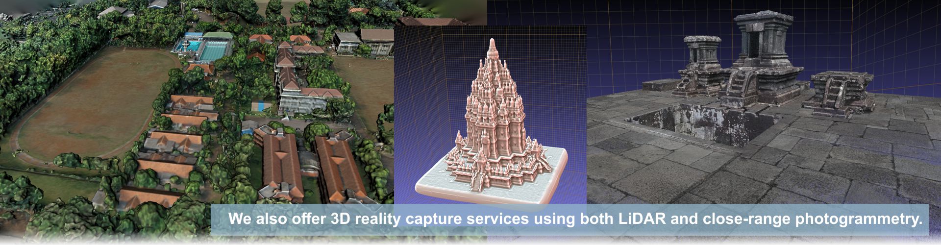 3d reality capture services using lidar and photogrammetry